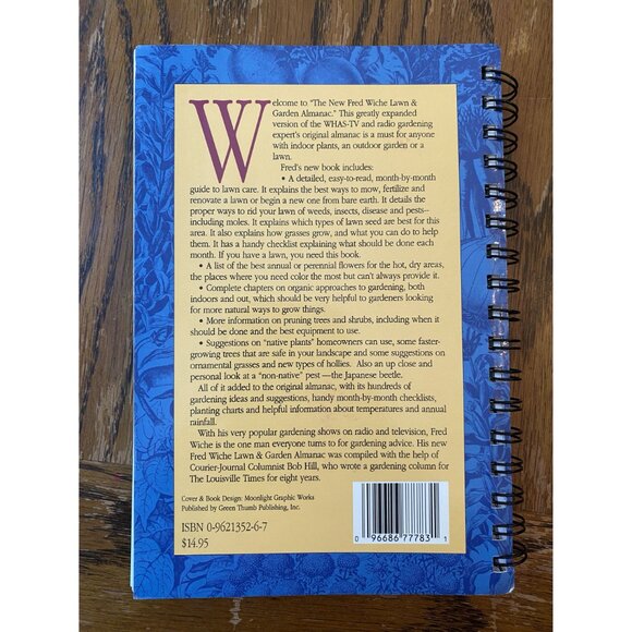 The New Fred Wiche Lawn & Garden Almanac with Bob Hill - Picture 2 of 6